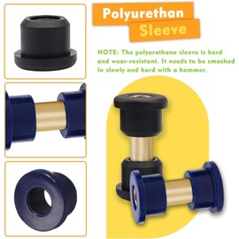 CLUBRALLY Club Car Front and Rear End Rebuild Bushing Kit for 1993-Up Club Car DS Golf Cart