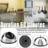 60 Minute Wind Up Timer Stainless Steel Kitchen Timer Countdown