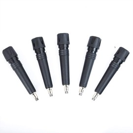 POFET Pack of 5 Alpenstockspitze Alpenstock Walking Replacement Pole Tips for Hiking Poles Trekking Poles Alpenstock Replacement Caps