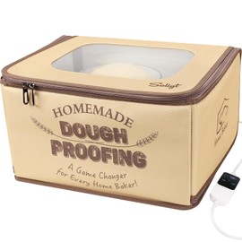 Soligt Homemade Sourdough Proofing Box, Collapsible Fabric Zippered Bread Proofer for Dough and Yogurt Fermentation with Temperature & Timer Controller