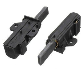 Sole Motor Carbon Brush & Holders Compatible With Zanussi Washing Machines - Pack 2