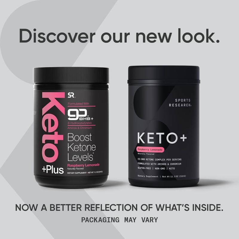 sports research Keto Plus™ Exogenous Ketones (goBHB™) - 30 Servings