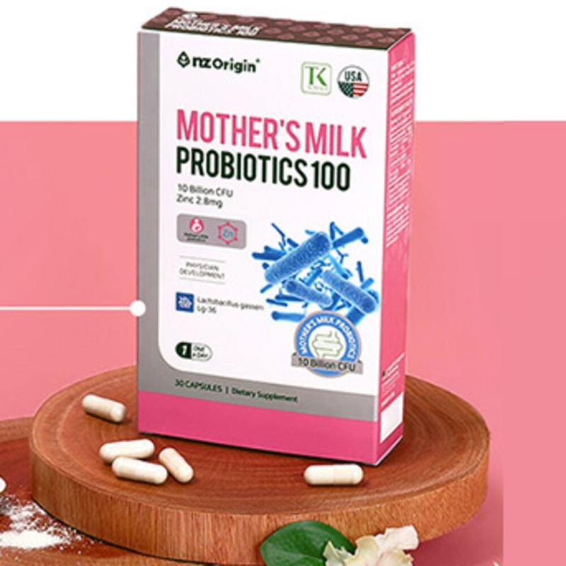 10 billion breast milk lactic acid bacteria, 2 types of