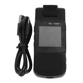 Body Worn Camera 4 Infrared Lights Portable Wearable Pocket Video Recorder for Office Cycling Home Security