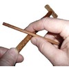 Hooey Stick w/String (Gee Haw Whimmy Diddle) - Wood Brain Teaser Puzzle
