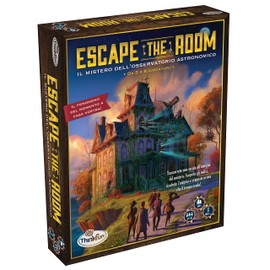 Ravensburger, ThinkFun Escape The Room: The Secret of the Observatory Table Logic Game for Adults, 3-8 Players, Ages 10+