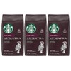 Starbucks Sumatra Coffee, Whole Bean, 12-Ounce Bags (Pack of 3)