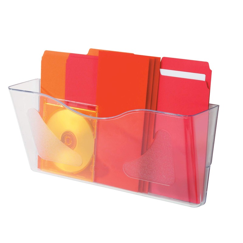 Deflecto A4 Wall Mounted Magazine File Holder - Perfect for