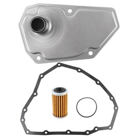 Topkidame RE0F11A JF015E Transmission Filter Oil Pan Gasket Kit Compatible with 2012-2019 Nissan Versa Sentra Versa Note Replaces# 33010-JF015 31726-28X0A 31726-3JX0A