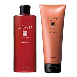 Lakaca Aromatherapy Hair Soap 35 10.1 fl oz (300 ml) + 35 Hair Masks 8.1 oz (230 g)