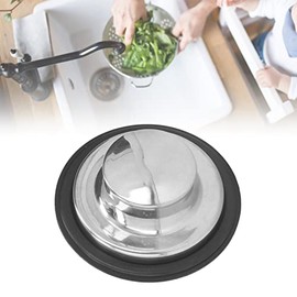Naroote Tapon De Drenaje para Fregadero, Tapón para Eliminación de Basura, Coladera para Fregadero De Cocina Tapa para Coladera 86 Mm de Diámetro Exterior, Tapa para Fregadero de Cocina