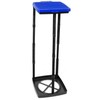 com-four® garbage bag stand with lid, can be set up