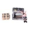 Innovative Rabbits Cabin Calendar Decorative TV Cabinet Decoration for Wedding