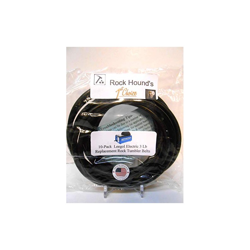 Rockhound's 1st Choice Replacement Drive Belts for Leegol Electric Single