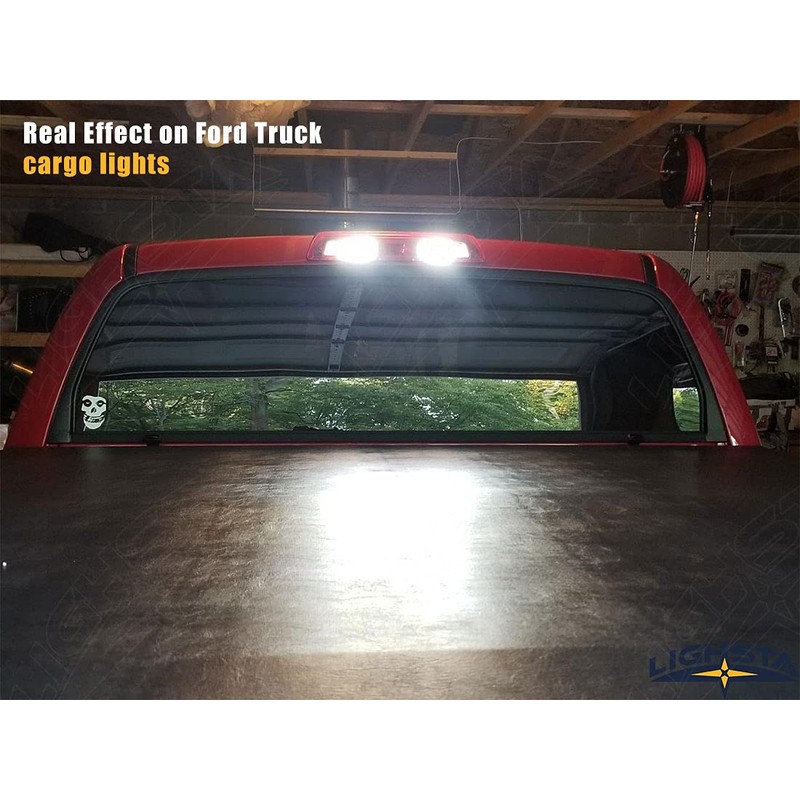 LIGHSTA 14PCS Super Bright White LED Interior Light kit Package