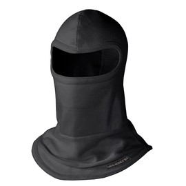 Pioneer V4520770-O/S Nomex® IIIA Medium-Knit Balaclava, Flame Resistant Windguard Black, Fit All