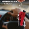 LECART 8 Pack Car Window Glass Breaker Keychain Emergency Escape