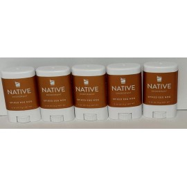 Native NEW 5 Native Limited Edition Holiday Spiked Eggnog Deodorant Mini .35 oz Egg Nog