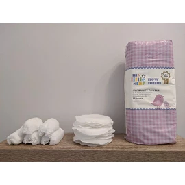 Pre Packed Hospital Deluxe Birth Bag Maternity Polka Dot Bag Newborn Baby Mum-To-Be