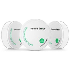 Fresh Crushed Peppermint Tummydrops (Pack of 3 Tins-54 Total Drops)