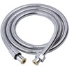 2M Anti-Kink Shower Hose - 304 Stainless Steel Extra Long