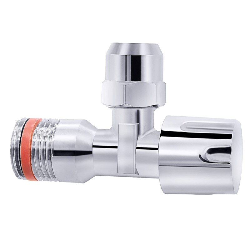 VARIOSAN Angle Valve 14900, 1/2 Inch, Brass, DVGW/KTW/W270 Approval, Self-Sealing,