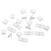 RC Airplane Wing Hinge, 40PCS Corrosion Resistant Lightweight RC Aircraft