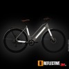B REFLECTIVE - Kit 8 Stickers Retro Reflective Tape Scooter,