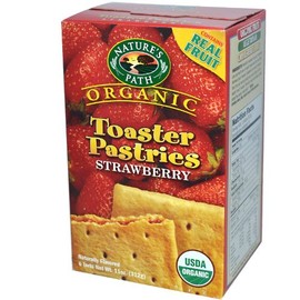 Nature's Path Un-Frosted Toaster Pastry - Strawberry - 11 oz - 6 ct