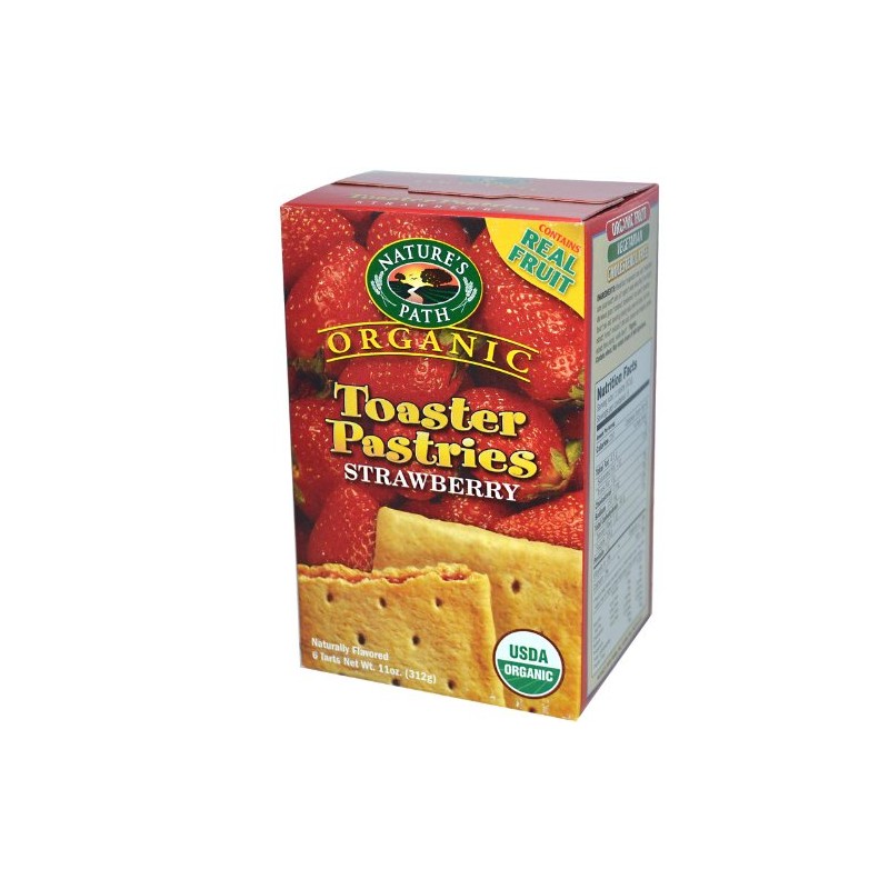 Nature's Path Un-Frosted Toaster Pastry - Strawberry - 11 oz
