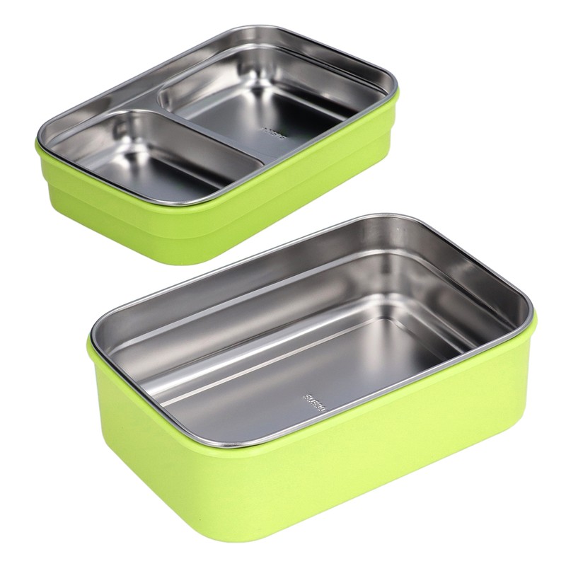 304 Stainless Steel Electric Lunch Box Double Layer Insulated Lunch
