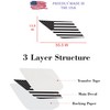 Compatible with Ford Explorer 2020-2024 | Precut American Flag Window
