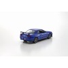 Kyosho WELLY 1/24 Nissan Skyline GT-R (R34) MT Blue Finished