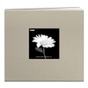 Pioneer 8-Inch by 8-Inch Postbound Fabric Frame Cover Memory Book,