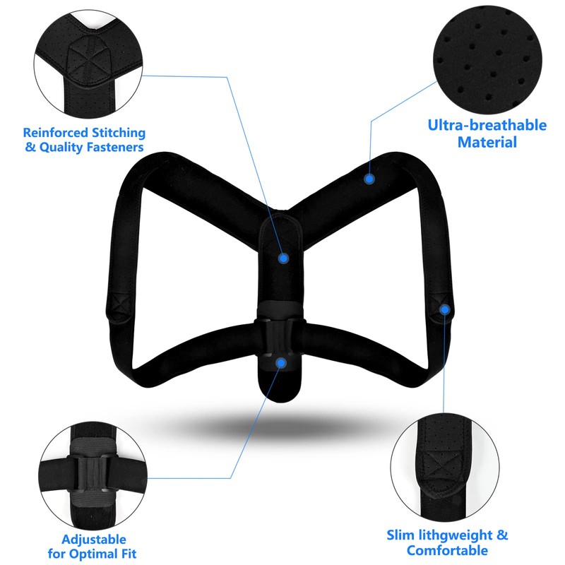 Back Straightener, Posture Trainer Posture Corrector for Men and Women,