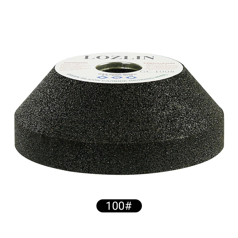 LOZLIN 3 Inch Silicon Carbide Grinding Wheel for Angle Grinder