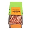250Pcs Horseshoe Nails Copper Plating Shoeing Nails with Plastic Box