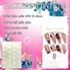 Press on Nails Almond Pointed Long Full Cover Acrylic Almond