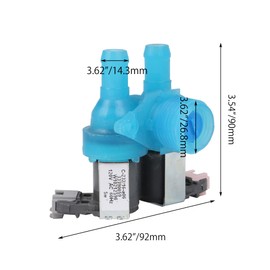 Emptty W10212596 Washer Cold Water Inlet Valve Washers Replacement for Whirlpool Replacement for Kitchen-Aid Replaces AP4482373 1551647 AH2366737 EA2366737 PS2366737 AP6017174