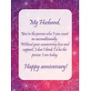 Wedding Anniversary Card For Husband - | Made From Real