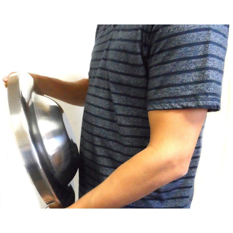 Comal Pozo Stainless Steel 16" Cooking Pan