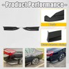 KUAFU Rear Bumper Lip Underbody Spoiler Splitter Compatible with 2016-2017