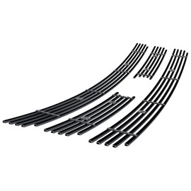 APS Compatible with Ford Expedition 2015-2017 Main Upper Stainless Steel Black 8x6 Horizontal Billet Front Grill Grille Insert F65297J