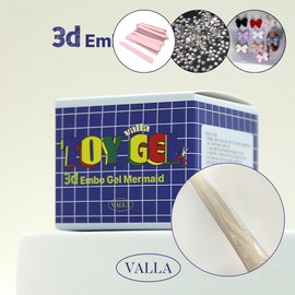 Balagel 3D Emboss Toy Gel Mermaid 20G + 30 parts / 발라젤 3D 엠보 토이젤 머메이드 20G+파츠 30개