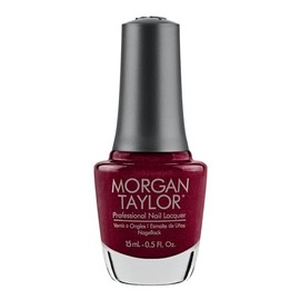 Morgan Taylor Nail Lacquer (A Tale Of Two Nails) Dark Professional Lacquer, Vibrant, Chip-Resistant, Fast-Drying, Long-Lasting, High-Shine, Perfect for Manicures & Pedicure, 0.5 ounce