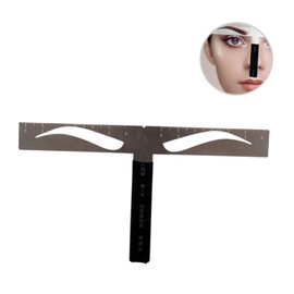 BIUDECO Eyebrow Grooming Tools Set Brow Stencils Kit Ruler Stamps Quick Makeup Natural Shape for Stylists