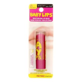 Bálsamo Labial Maybelline New York Hidratante Baby Lips Color Pink Punch                                                                              