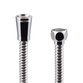 Gaona GA-FF016 Metal Shower Hose Replacement for 3.6 ft (1.6 m) (Adapter, Compatible with Most Manufacturers, Flexible)