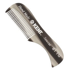 G.B.KENT 74mm Hand Made Beard Comb British Royal Family 81T (Gray Color)