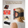 Lanieney Red Light Therapy Mask for Face, Wireless LED Face